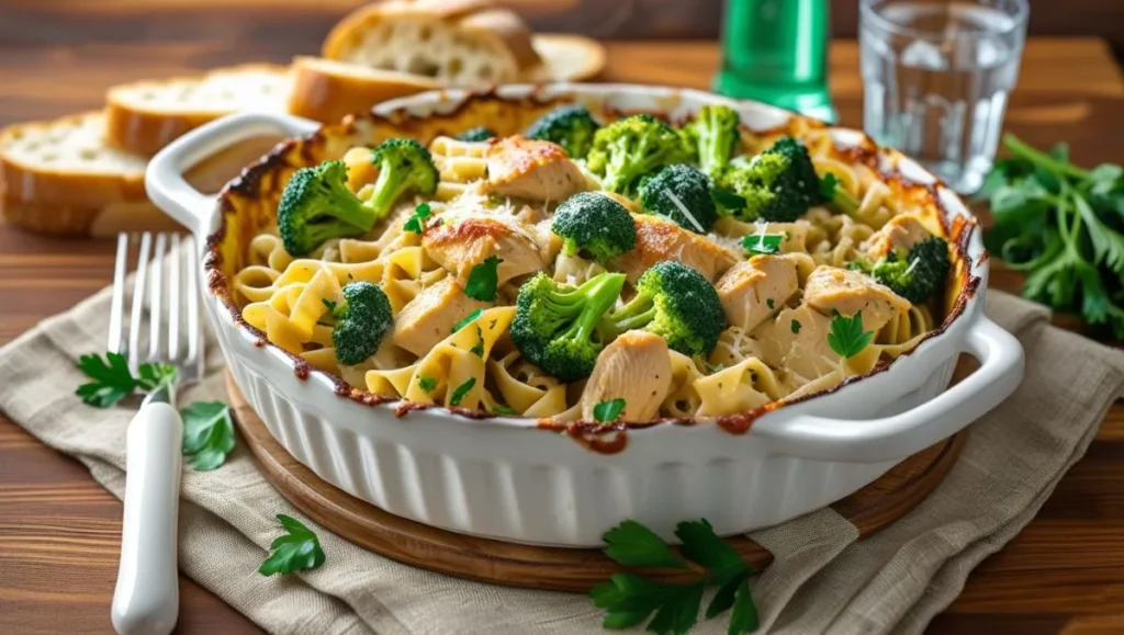 Chicken and Broccoli Pasta Bake Recipe