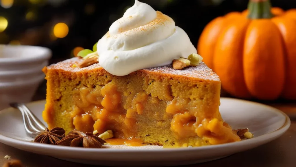 Pumpkin Dump Cake Recipe