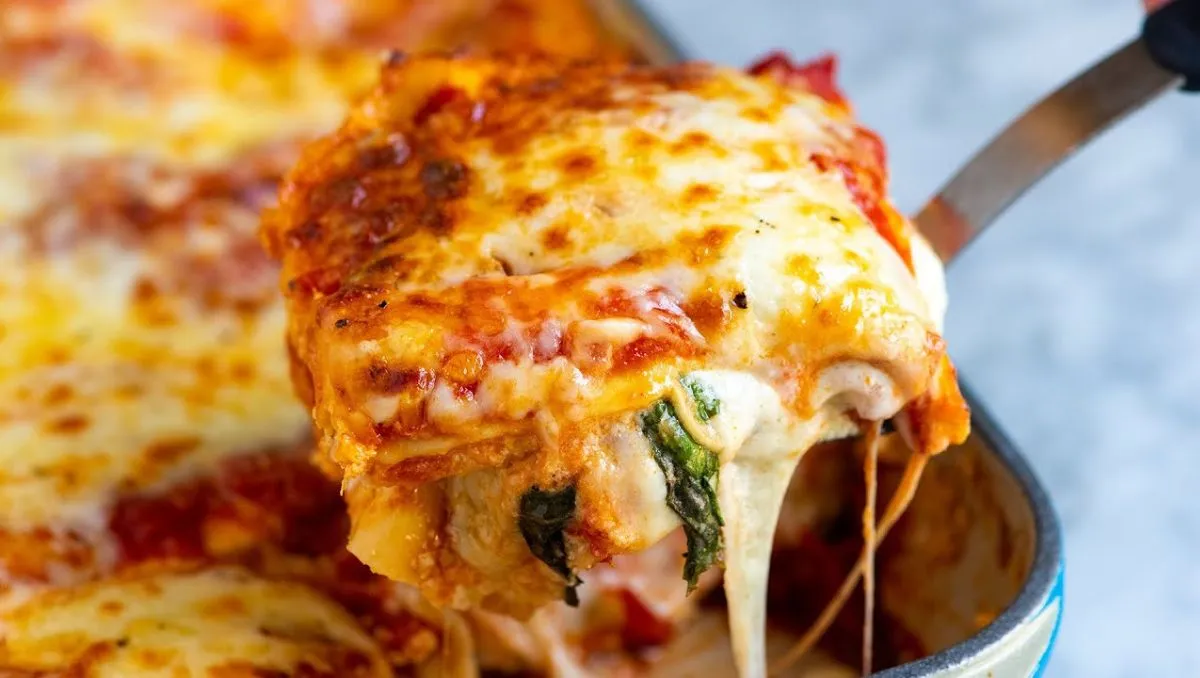 Cheesy Lasagna Pasta Recipe