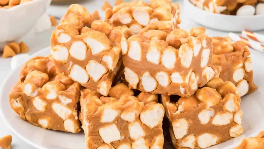 peanut butter marshmallow squares Recipe