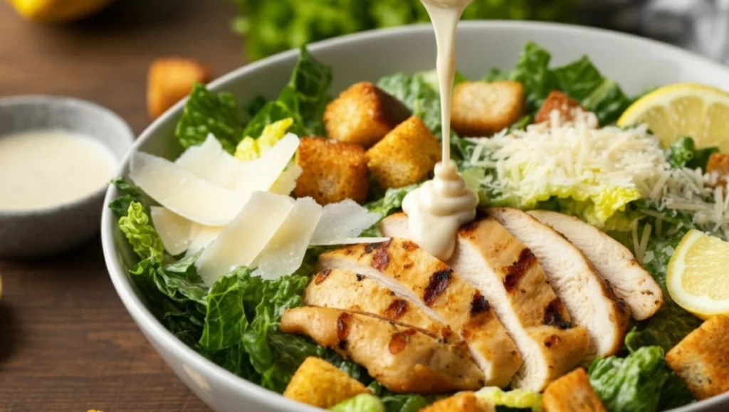 chicken caesar salad recipe