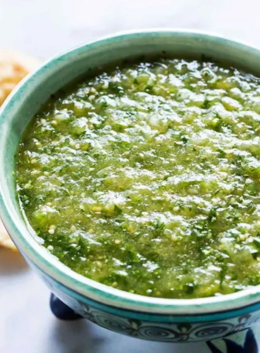 Tomatillo Salsa Verde Recipe (Roasted or Boiled)